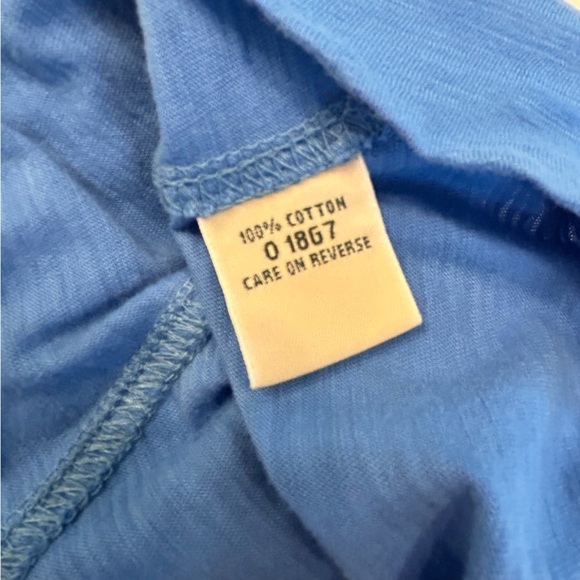 LL Bean Cardigan Cotton Blue Small 💙 - Picture 7 of 8